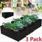 8 Gallon Plant Grow Bag Fabric Raised Flower Bed Garden Vegetable Planter 3 PACK